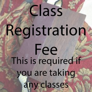 Class Registration Fee